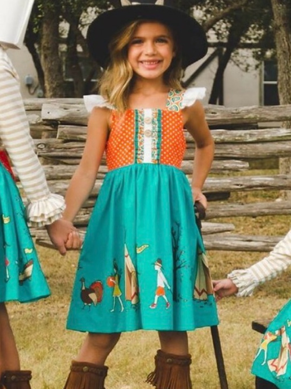Eleanor Rose Thanksgiving Day Parade Dress sz 7/8
